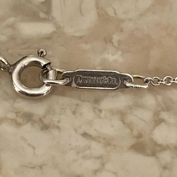 Tiffany & Co. 18K Gold & Sterling Silver Signature "X" Pendant Necklace - Picture 8 of 8